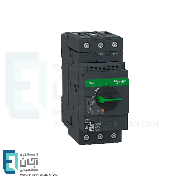 کلید حرارتی مغناطیسی گردان 37 تا 50 آمپر اشنایدر کد GV3P50