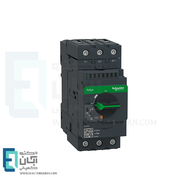 کلید حرارتی مغناطیسی گردان 23 تا 32 آمپر اشنایدر کد GV3P32