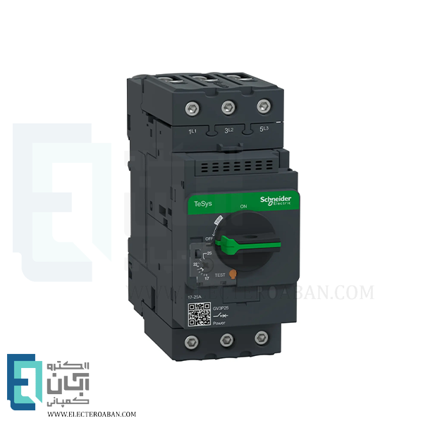 کلید حرارتی مغناطیسی گردان 17 تا 25 آمپر اشنایدر کد GV3P25