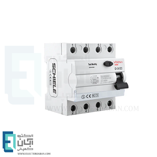 محافظ جان چهار پل 63 آمپر مدل VSR463.30-6 ویسنا