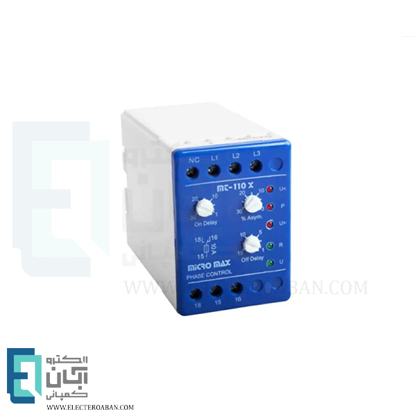 رله کنترل فاز بدون نول میکرومکس مدل MT-110X