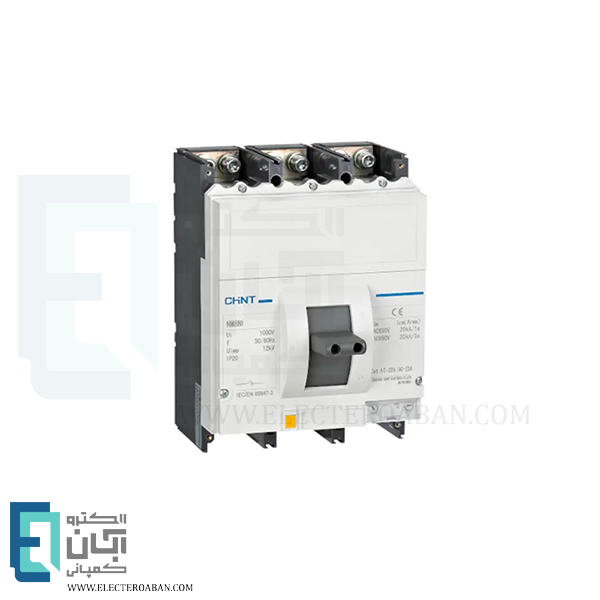 کلید اتوماتیک قابل تنظیم 1000 آمپر با رله حرارتی مغناطيسی چانت مدل NM8N-1600S