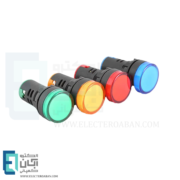 چراغ سیگنال LED پارس فانال 220 ولت AC مدل PFS56 سفید