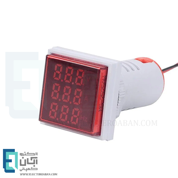 چراغ سیگنال تریپل مربع JBH کد DI 22-VAH-S