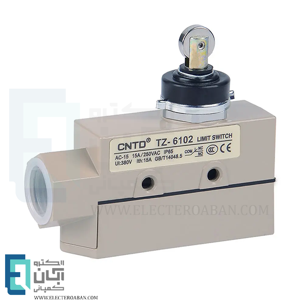 لیمیت سوئیچ حفاظ دار فشاری قرقره دار CNTD مدل TZ-6102