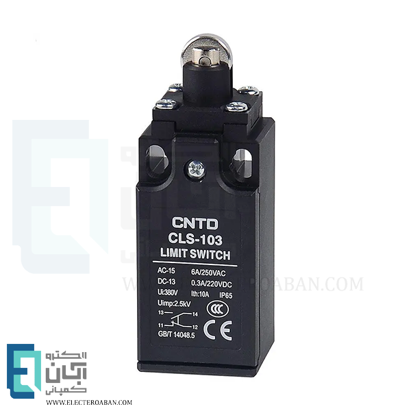 لیمیت سوئیچ فشاری قرقره دار باکالیت CNTD مدل CLS-103