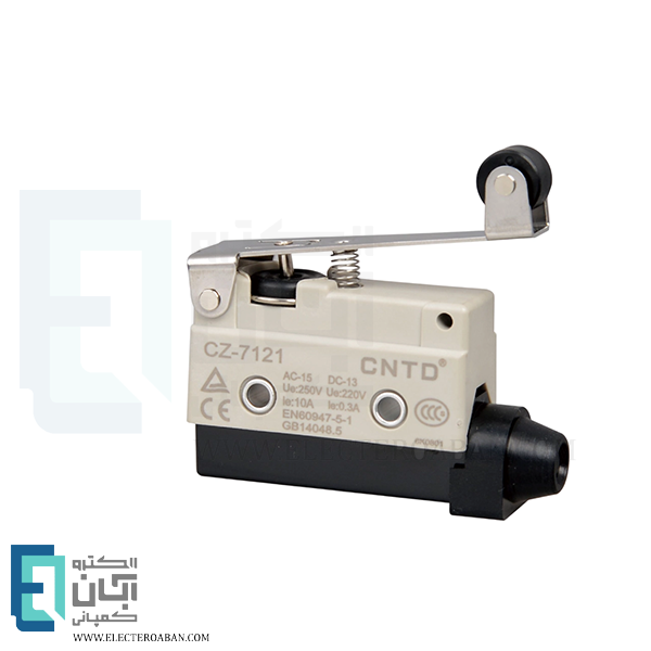 لیمیت سوئیچ قاب دار اهرمی قرقره دار CNTD مدل CZ-7121