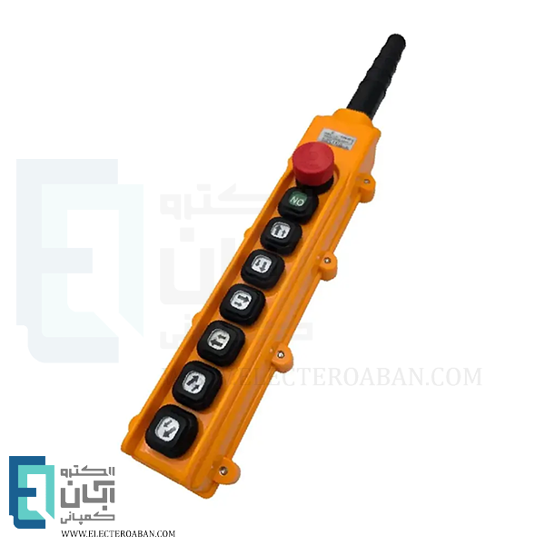 شاسی جرثقیل 6 خانه دو سرعت با قارچی قفل شو CNTD مدل COB-C6D