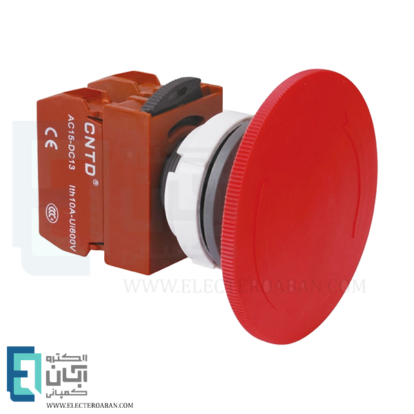 شستی قارچی قفل شو با کلگی قطر CNTD 60 مدل C3PNR6