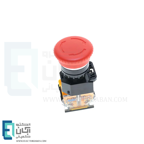 کلید قارچی ساده یک کنتاکت پارس فانال PFP-50-1NC