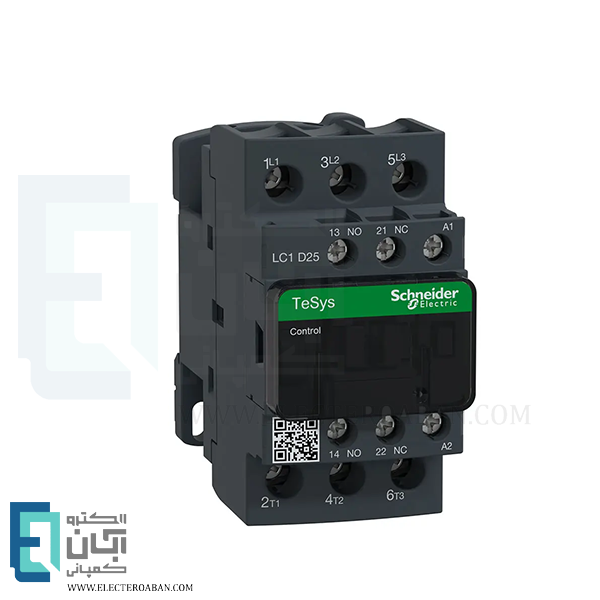 کنتاکتور 25 آمپر 220 ولت AC اشنایدر کد LC1D25M7
