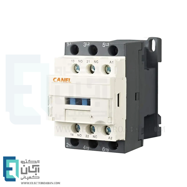 کنتاکتور 38 آمپر با کنتاکت جانبی کانل مدل XPC-38A38B11